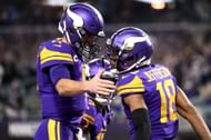 Kirk Cousins and Justin Jefferson